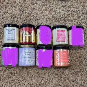Bath and Body Works Single Wick Candles